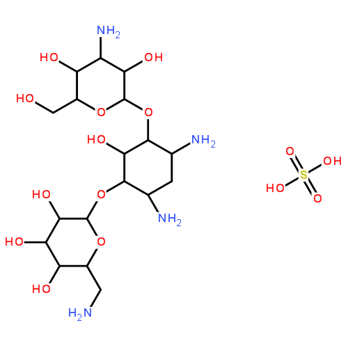 硫酸卡那霉素分子式